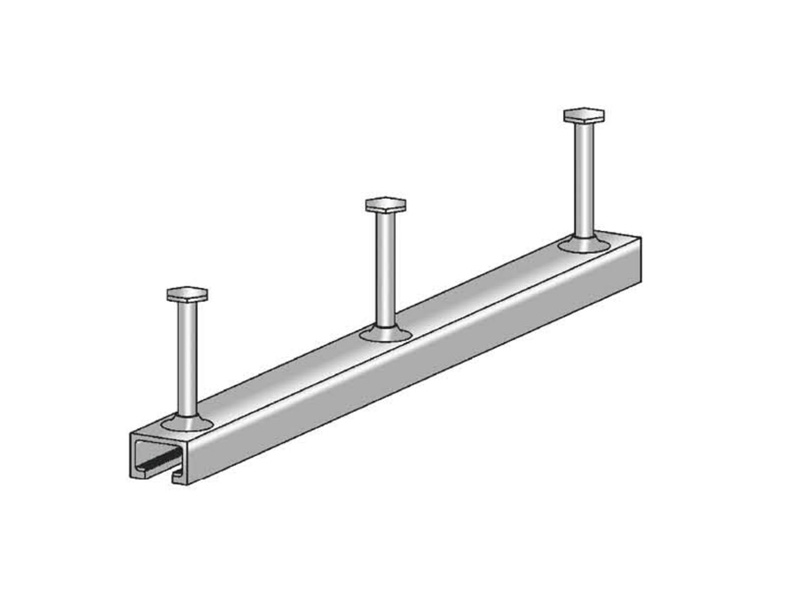 Heavy Duty Cast-in Rails Hot-Rolled AMI